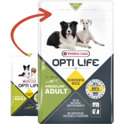 Adult Medium - Chiens Moyens Adultes - Poulet 12,5kg - Opti Life