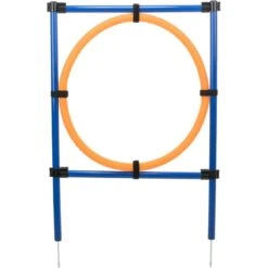 Anneau Fun Agility 115x3x65cm - Trixie -Pedigree || Duvo Soldes anneau fun agility 115x3x65cm trixie 3208 trixie anneau fun agilitydescriptif hauteur reglable en continu se fixe facilement gra 2