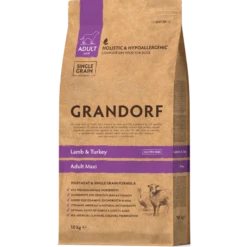 Chien Adult Maxi Races - Agneau Et Dinde 10kg - Grandorf