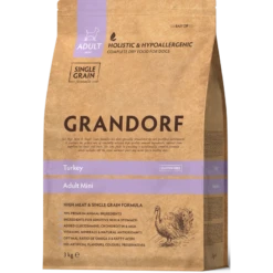 Chien Adult Mini Races - Dinde 3kg - Grandorf