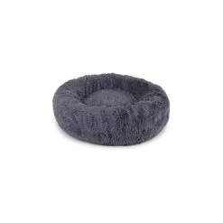 Cosy Bed Fluffy Gris Foncé 76x19cm - Kerbl
