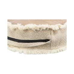 Coussin Boho 80x65cm Beige - Trixie -Pedigree || Duvo Soldes coussin boho 80x65cm beige trixie 38217 trixie soft edition en tissu peluche housse en coton jute polyester rembourrage en fibre 3