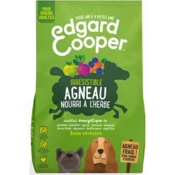 Croquettes Adult Agneau Frais Nourri à L'herbe 2,5kg - Edgard & Cooper