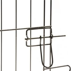 Enclos Chiots Avec Porte Et Crochets Noir 150x60x60cm - Duvo+ -Pedigree || Duvo Soldes enclos chiots avec porte et crochets noir 150x60x60cm duvo 470300 duvo specifications durable montage rapide et facile avec port 2