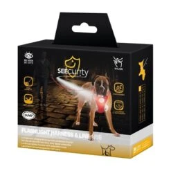 Flashlight Harnais Avec Laisse L-120x55-70cm/25mm - Duvo+ -Pedigree || Duvo Soldes flashlight harnais avec laisse l 120x55 70cm 25mm duvo 11807 duvo specifications lumiere led 3 options sur la poitrine laisse qu 3