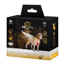 Flashlight Harnais Avec Laisse M-120x45-55cm/19mm - Duvo+ -Pedigree || Duvo Soldes flashlight harnais avec laisse m 120x45 55cm 19mm duvo 11806 duvo specifications lumiere led 3 options sur la poitrine laisse qu 3