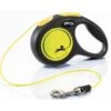 Flexi New NEON Laisse Corde Jaune Fluo S/5m - Flexi -Pedigree || Duvo Soldes flexi new neon laisse corde jaune fluo s 5m flexi 41191298 duvo