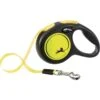 Flexi New NEON Laisse Sangle Jaune Fluo S/5m - Flexi -Pedigree || Duvo Soldes flexi new neon laisse sangle jaune fluo s 5m flexi 209311 trixie flexi new neon laisse sangle systeme de freinage confortable av