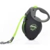 Giant Neon Sangle Noir/Vert M/8m - Flexi -Pedigree || Duvo Soldes giant neon sangle noir vert m 8m flexi 41191239 duvo giant neon sangle noir vert m 8m flexi