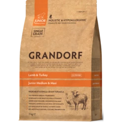 Junior - Agneau Et Dinde 3kg - Grandorf