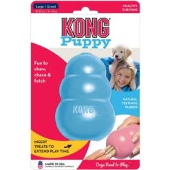 Kong Puppy Bleu Ou Rose L - Kong -Pedigree || Duvo Soldes kong puppy bleu ou rose l kong 74012015 kong specifications disponible en coloris rose ou bleu et en quatre tailles xs s m et le 3