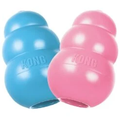 Kong Puppy Bleu Ou Rose M - Kong