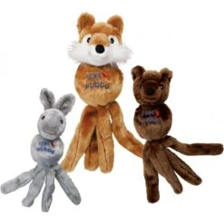 Kong Wubba Friends Gris/Brun/Brun Foncé L - Kong