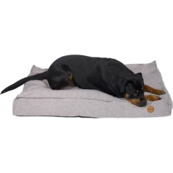 Lit De Chien Hampton Gris Clair L 100x70x15cm - Jack And Vanilla -Pedigree || Duvo Soldes lit de chien hampton gris clair l 100x70x15cm jack and vanilla hamdb0540 jack and vanilla lit de chien orthopedique hampton gris 1