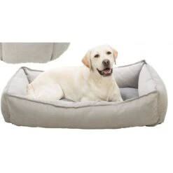 Lit Leni Angulaire Gris/Sable 80x60cm - Trixie