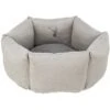 Lit Leni Rond Gris/Sable 55cm - Trixie -Pedigree || Duvo Soldes lit leni rond gris sable 55cm trixie 37992 trixie lit leni rond gris sable 55cm trixie