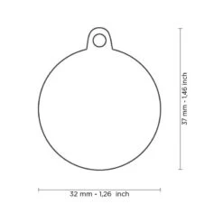 Médaille Cercle " I Love Mom " -Pedigree || Duvo Soldes medaille cercle i love mom ch17lovemom my family 1