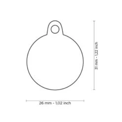 Médaille Cercle Moyen " The Queen " -Pedigree || Duvo Soldes medaille cercle moyen the queen ch17mqueen my family 1