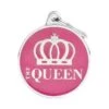 Médaille Cercle Moyen " The Queen " -Pedigree || Duvo Soldes medaille cercle moyen the queen ch17mqueen my family