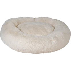 Panier Long Plush Blanc S 50cm - Animal Boulevard