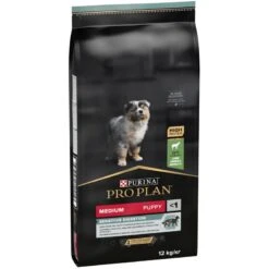 Puppy Medium Sensitive Digestion - Riche En Agneau 12kg - Pro Plan