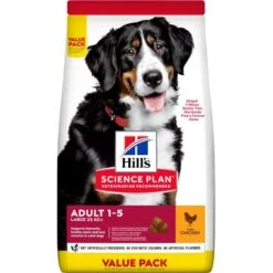 Science Plan Aliment Pour Chien Adulte De Grande Race Au Poulet 12kg - Hill's