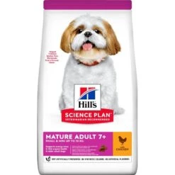 Science Plan Aliment Pour Chien Adulte Mature 7+ Small & Mini Au Poulet 1,5kg - Hill's