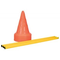 Set D'obstacles Sur Pylône 23x30cm/78cm 6cônes/3piquets - Trixie -Pedigree || Duvo Soldes set dobstacles sur pylone 23x30cm 78cm 6cones 3piquets trixie 32091 trixie set dobstacles sur pylonedescriptif pour augmenter la 3