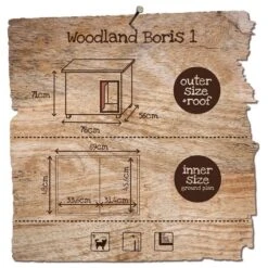 Woodland Niche Pour Chien Boris Classic 78x56x71cm - Duvo+ -Pedigree || Duvo Soldes woodland niche pour chien boris classic 78x56x71cm duvo 780 005 duvo specifications bois traite avec coupe vent toit en roofing 1 2